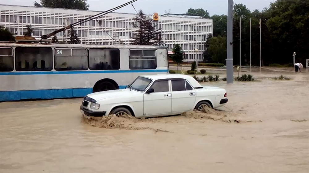 Курганинск наводнение фото