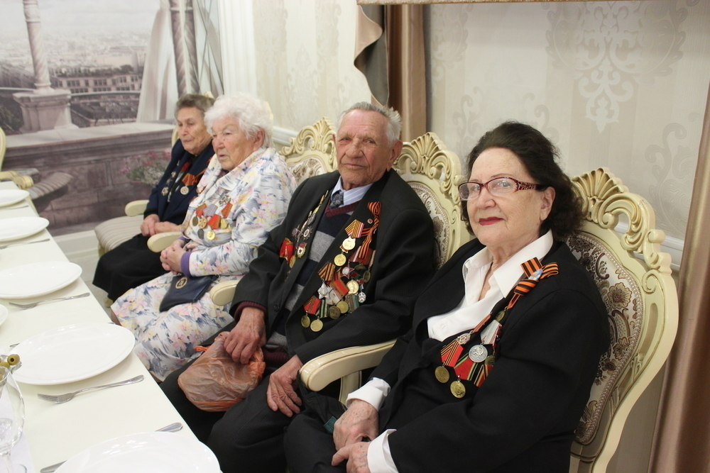 Ветераны Новороссийска, по традиции, собрались вместе