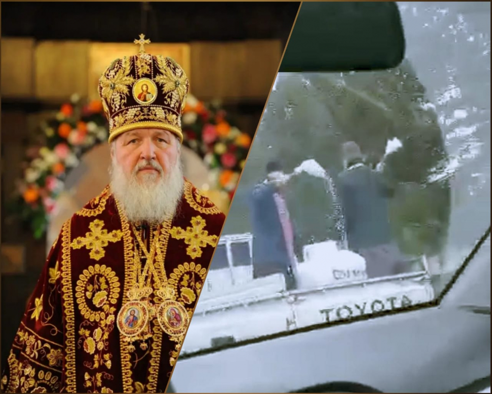 «Я бы никогда не сказал этого»: Патриарх Кирилл призвал не ходить в церковь, а близ Новороссийска автомобили окропляют святой водой