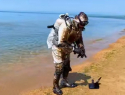 Чёрное море в Анапе действительно «чёрное»: водолазы выходят с ног до головы в мазуте