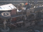 В Новороссийске грузовик “вылетел” в кювет — есть пострадавший