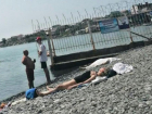 На пляже Алексино нашли труп пожилой женщины 