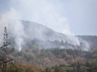 Дым, авиация и лес, сгоревший дотла: фоторепортаж с тушения пожара в Геленджике 
