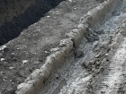 Дорога утонула после обустройства ливневки в Раевской