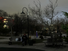 После дождика в четверг: освещение в сквере Чайковского новороссийцам придётся подождать 