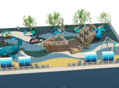 Аналогов запроектированной в Новороссийске детской площадки нет на всём побережье