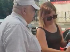 Скандал из-за парковочного места произошел в центре Новороссийска