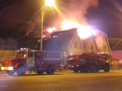 В Новороссийске сгорел частный дом