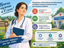 Врачи едут в станицы: на Кубани расширили программу для сельских медиков