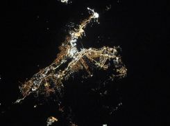Новороссийск сфотографировали из космоса