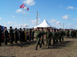 Военно-полевой сбор Черноморского казачьего округа прошел в пригороде Новороссийска