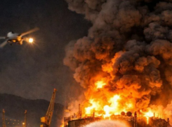 Пожар на топливном терминале в Новороссийске возник в результате атаки БПЛА