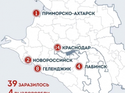 Вениамин Кондратьев показал карту распространения коронавируса по краю