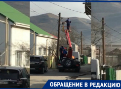 Тьма беспроглядная: на нескольких улицах Новороссийска обрезали все фонари