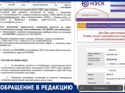 Новороссийцы не могут оплатить электроэнергию в личном кабинете «НЭСКа»
