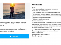 Собутыльник, сваха и парень для досуга: какие услуги предлагают на сайте бесплатных объявлений 