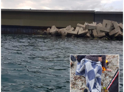 Праздники нужно отмечать в меру: в Новороссийске из моря выловили...рыбака