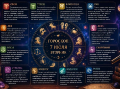 Астропрогноз на 7 июля: кому улыбнется удача во вторник