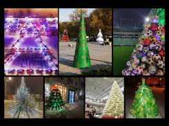 Топ самых креативных елок страны, или как у новороссийской рекордсменки появились конкурентки