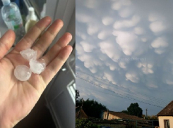 Град с яйцо и предвестники бури в Анапе: южане передают привет туристам