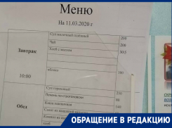Полдник с ужином и кислые помидоры: меню в детском саду Новороссийска возмутило горожанку