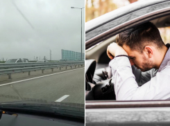 А ещё только апрель: в очереди на Крымский мост стоят сотни машин 