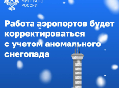 Снегопад столетия: новороссийцам, планирующим полет в Москву, стоит учесть