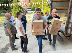 В пострадавшие поселения Туапсинского района доставлен гуманитарный груз 