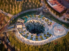 Такого нет нигде: в парке Галицкого появится арт-объект в виде вулкана