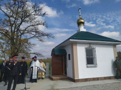 Новороссийские казаки построили православную часовню на месте разрушенного храма