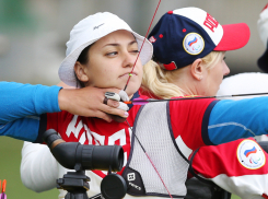 Новороссийские лучницы в составе сборной взяли «серебро» на чемпионате мира