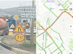 Пробки и сломанный зерновоз: две аварии произошли на Кирилловском повороте 