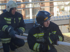 Пожар в высотке - новороссийские огнеборцы знают, что делать