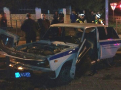 В Новороссийске двое полицейских, спешивших на помощь, пострадали в ДТП 