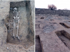 18+ Археологи нашли скелеты при раскопках под Новороссийском 