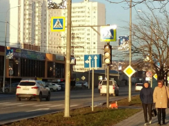 Новый светофор заработает в Новороссийске лишь в течение двух месяцев