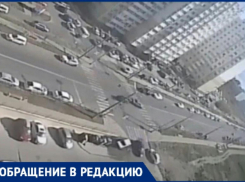 В Южном районе Новороссийска на огромной скорости чуть не сбили пешехода
