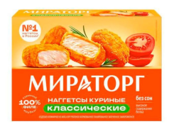 «Мираторг» опроверг выявление сальмонеллы в наггетсах