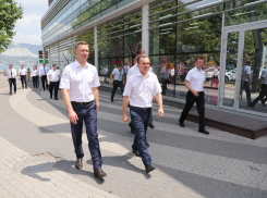 Не зря мыли: губернатор Вениамин Кондратьев восхитился набережной Новороссийска