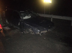 Ночное ДТП под Новороссийском: машина в «хлам»