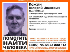 С апреля ищут без вести пропавшего жителя Новороссийска 