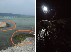 Больше некому? Новороссийцы вручную раскопали проран на Суджукской косе 