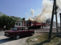 Хлеб сгорел вместе с пекарней в Цемдолине 