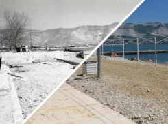 Как изменился городской пляж Новороссийска за полвека