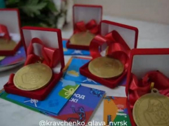 В Новороссийске мамам детей, рожденных в День города, вручили медали 