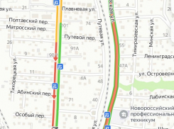 Больше пробок! На улице Новороссийска организуют реверсивное движение