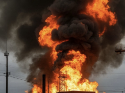 Пожар на нефтебазе, повреждены высоковольтные линии: последствия ночной атаки БПЛА на Краснодарский край 