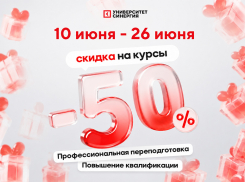 Университет «Синергия» объявляет акцию: скидка 50% на переподготовку и повышение квалификации