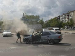 Еще одного немца тушили в Новороссийске