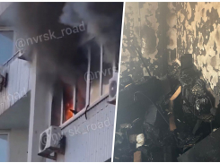 Жуткое утро: в одном из ЖК в Новороссийске сгорела квартира